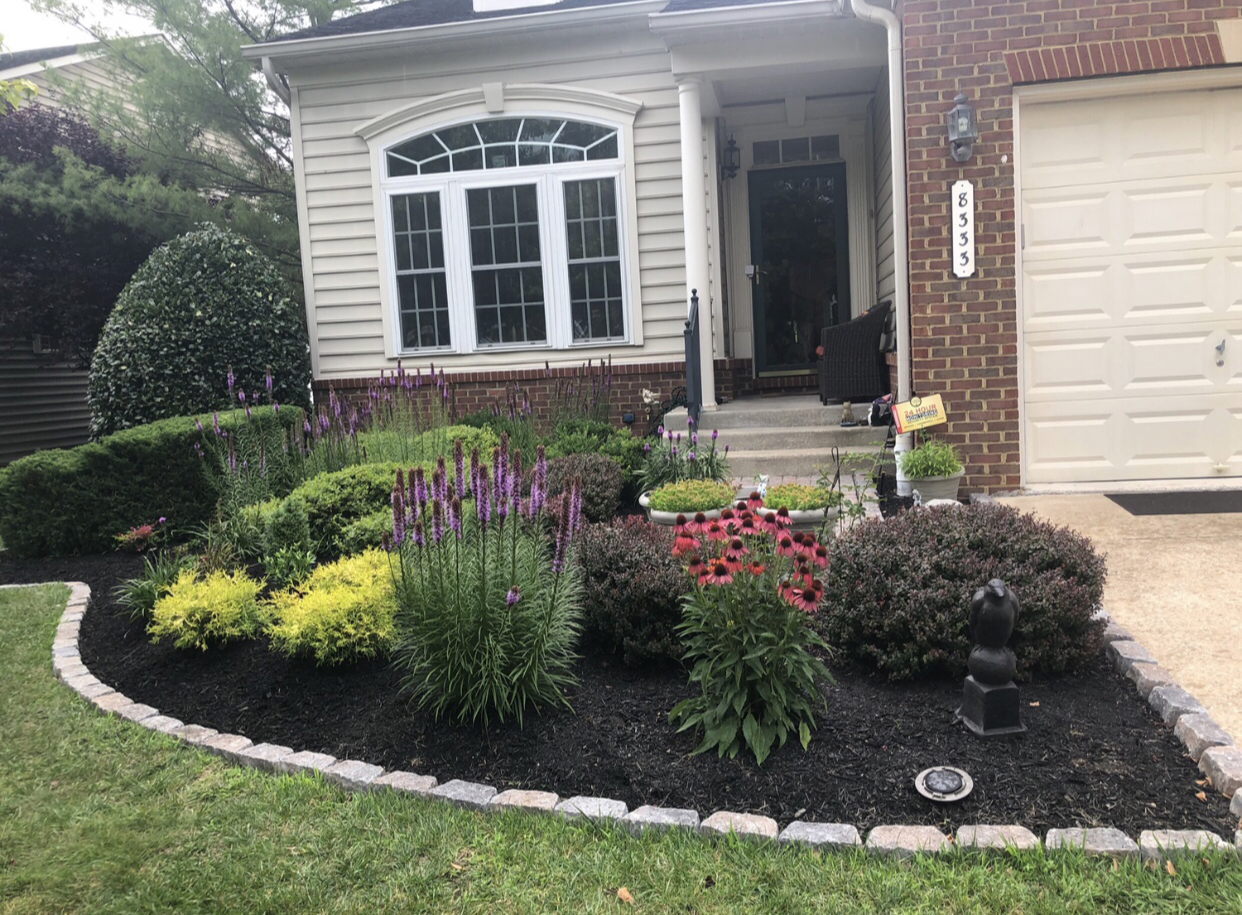 Mulching, garden walls